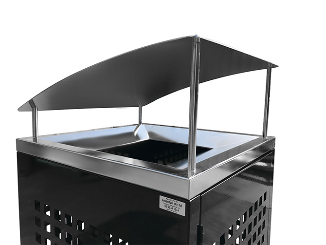 EM224-240-AHP Emerdyn Bin Enclosure with Angled Hood and Pins detail.jpg